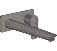 Hansgrohe Talis E - Grifo de lavabo empotrado, cromo negro cepillado 71734340