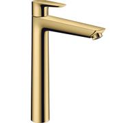 Hansgrohe Grifo de lavabo Talis E Mezclador monomando ComfortZone 240 mm Oro pulido 71717990