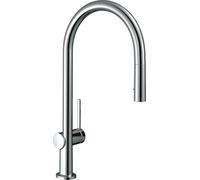 Hansgrohe Grifo de cocina Talis M54 monomando ducha extraíble 2 chorros cromado 72800000