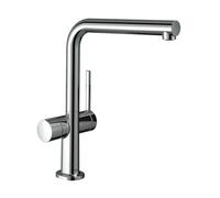 Hansgrohe M54 - Grifo de fregadero Talis 270, con válvula cerrable para dispositivo, cromo 72827000