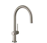 Hansgrohe Talis M54 - Grifo de fregadero Talis, aspecto de acero inoxidable 72804800