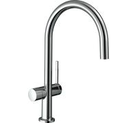 Hansgrohe Grifo de cocina Talis M54 72805000 – caño 220 mm giratorio 360° cromado