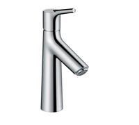 Hansgrohe Talis S - Grifo monomando de lavabo 100 CoolStart sin conjunto de desagüe, cromo 72023000