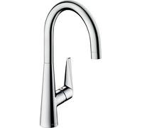 hansgrohe Talis S M51 Mezclador monomando de cocina 260, baja presión, 1 chorro, cromado, 72812000