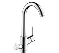 hansgrohe Talis S² Variarc Mezclador monomando de cocina 270, válvula de cierre del aparato, 1 chorro, cromado, 14875000