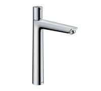 Hansgrohe Grifo de lavabo Talis Select E 240, manejo con botón, cromo 71753000