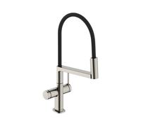 Hansgrohe Talis Select M54 PowderSpray grifo de cocina de pie acero inoxidable 72861800