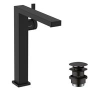 Hansgrohe Tecturis E grifo para lavabo de pie negro 73070670
