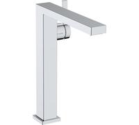 hansgrohe Tecturis E Fine mezclador monomando de lavabo 240, proyección 197mm, sin juego de desagüe, CoolStart, EcoSmart+, 73072000, Color: cromado