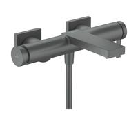 Hansgrohe Tecturis E - Grifo de bañera, cromo negro cepillado 73420340