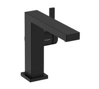 Hansgrohe Tecturis E - Grifo de lavabo, con desagüe, CoolStart, EcoSmart, negro mate 73023670