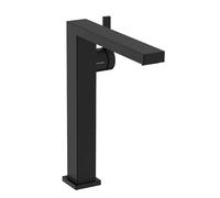 Hansgrohe Tecturis E - Grifo de lavabo, con desagüe, CoolStart, EcoSmart, negro mate 73070670