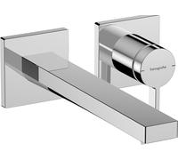 Hansgrohe Grifo para lavabo empotrado Tecturis E – Monomando 2 orificios EcoSmart+ Cromo 73051000