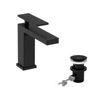 Hansgrohe Tecturis E grifo para lavabo de pie negro 73010670