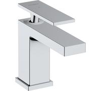 hansgrohe Tecturis E válvula de columna 80, proyección 122mm, para agua fría/agua premezclada, sin juego de desagüe, 73013000, Color: cromado
