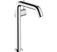 hansgrohe Tecturis S Fine - grifo lavabo sin desagüe, grifo monomando lavabo 230 mm, mezclador monomando lavabo ahorro de agua (EcoSmart+), cromo, 73372000