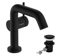 Hansgrohe Tecturis S grifo para lavabo de pie negro 73323670