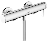 hansgrohe Tecturis S, grifo de ducha visto para 1 función, grifo monomando ducha, mezclador monomando de ducha, cromo