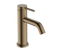 Hansgrohe Tecturis S - Grifo de lavabo con desagüe, CoolStart, EcoSmart, bronce cepillado 73305140