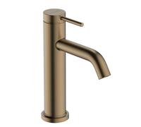 Hansgrohe Tecturis S - Grifo de lavabo con desagüe, CoolStart, EcoSmart, bronce cepillado 73314140