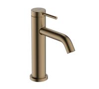 Hansgrohe Tecturis S - Grifo de lavabo con desagüe, CoolStart, EcoSmart, bronce cepillado 73318140