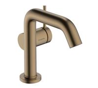 Hansgrohe Tecturis S - Grifo de lavabo con desagüe, CoolStart, EcoSmart, bronce cepillado 73323140