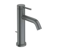 hansgrohe Tecturis S mezclador monomando de lavabo 110 CoolStart, EcoSmart+, alcance 116mm, 73314340, Color: Cromo negro cepillado
