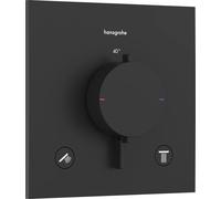 hansgrohe Termostato UP Ecostat Comfort E, juego completo para 2 salidas, modelo MSW, 1 unidad.