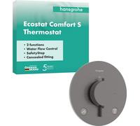 Hansgrohe Termostato UP Ecostat Comfort S, juego completo para 2 salidas, estándar BBC, 1 unidad.