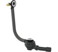hansgrohe Tubset universal - Set básico de sistema de llenado y vaciado para bañeras incl. sifón antiolores, apto para bañeras con desagüe de 52 mm de diámetro, 58152180