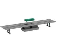 hansgrohe uBox juego completo universal, instalación plana para canaletas de ducha juegos prefabricados 1200mm, 56021180