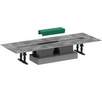 hansgrohe uBox Juego completo universal (juego de instalación + cuerpo básico) 700 mm para instalación estándar de canaletas de ducha hansgrohe (RainDrain Rock y RainDrain Match), desagüe de suelo