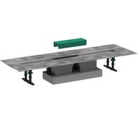 hansgrohe uBox set completo universal, instalación estándar para canaletas de ducha sets prefabricados 800mm, 56024180