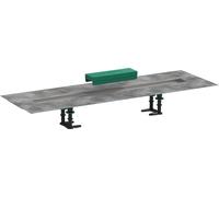 hansgrohe uBox set de instalación universal, 80cm, para canaletas de ducha, 56012180