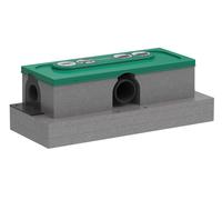 Hansgrohe uBox universal - Kit de base para la instalación estándar de canaleta de ducha lineal 01001180