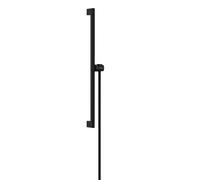 Hansgrohe Unica - Barra de ducha de 66 cm con manguera, negro mate 24402670