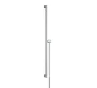 Hansgrohe Unica - Barra de ducha de 95 cm con manguera, cromo 24403000