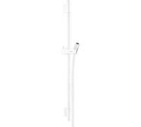 Hansgrohe Unica Barra de ducha S Puro 65 cm con flexo de ducha, blanco mate, 28632700