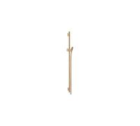 Hansgrohe Unica Barra de ducha S Puro 90 cm con flexo de ducha, bronce cepillado, 28631140
