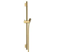 Hansgrohe Unica'S - Barra de ducha 65 cm con manguera de ducha, aspecto de oro pulido 28632990
