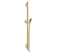 Hansgrohe Unica'S - Barra de ducha 65 cm con manguera de ducha, bronce cepillado 28632140