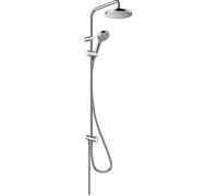 Hansgrohe Vernis Blend conjunto de ducha a pared con rociador con efecto lluvia cromo 26099000