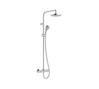 Sistema de ducha hansgrohe Vernis Blend 200, tipo 1 chorro con termostato, 26276000, Color: cromado