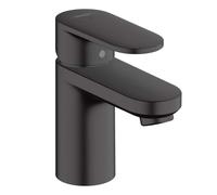 Hansgrohe Vernis Blend - Grifo de lavabo con desagüe, CoolStart, EcoSmart, negro mate 71584670