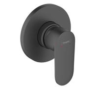 Hansgrohe Vernis Blend - Grifo empotrado de ducha, con cuerpo de montaje, negro mate 71663670