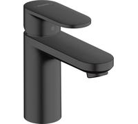 Hansgrohe Grifo para lavabo de pie Vernis Blend 71551670 monomando EcoSmart negro mate con desagüe