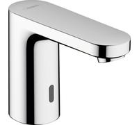 Hansgrohe Grifo electrónico de lavabo Vernis Blend 71502000 – cromo, 6V a pilas, programable