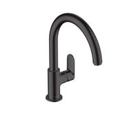 Hansgrohe Vernis Blend M35 - Grifo de fregadero, negro mate 71870670