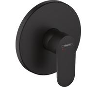 hansgrohe Vernis Blend Mezclador monomando de ducha empotrado, negro mate, 71667670