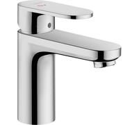 hansgrohe Vernis Blend Mezclador monomando de lavabo 100 CoolStart, sin juego de desagüe, 71527000, Color: cromado